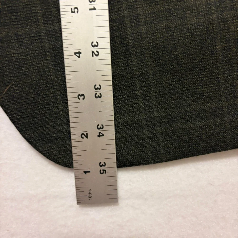 Jos A Bank Signature Collection Mens 48R Dark Gray Plaid 100% Wool Blazer Coat